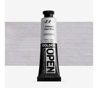 Golden : Open : Slow Drying Acrylic Paint : 59ml (2oz): Iridescent Pearl (Fine) IV