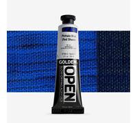 Golden : Open : Slow Drying Acrylic Paint : 59ml (2oz) : Phthalo Blue (Red Shade)