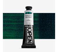 Golden : Open : Slow Drying Acrylic Paint : 59ml (2oz): Phthalo Green Blue Shade IV