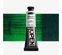 Golden : Open : Slow Drying Acrylic Paint : 59ml (2oz): Phthalo Green Yellow Shade IV