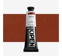Golden : Open : Slow Drying Acrylic Paint : 59ml (2oz): Red Oxide I