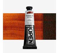 Golden : Open : Slow Drying Acrylic Paint : 59ml (2oz): Transparent Red Iron Ox III