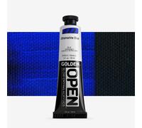 Golden : Open : Slow Drying Acrylic Paint : 59ml (2oz): Ultra Blue II