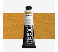 Golden : Open : Slow Drying Acrylic Paint : 59ml (2oz): Yell Ochre I