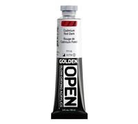 Golden : Open : Slow Drying Acrylic Paint : 59ml : C.P. Cadmium Red Dark IX