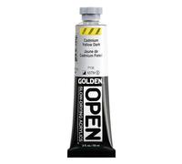Golden : Open : Slow Drying Acrylic Paint : 59ml : C.P. Cadmium Yellow Dark VII