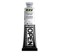Golden : Open : Slow Drying Acrylic Paint : 59ml : Chromium Oxide Green Dark III