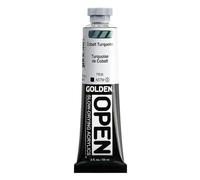Golden : Open : Slow Drying Acrylic Paint : 59ml : Cobalt Turquois VIII