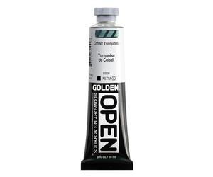 Golden : Open : Slow Drying Acrylic Paint : 59ml : Cobalt Turquois VIII