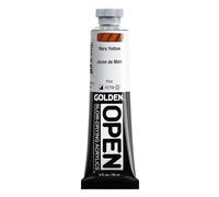 Golden : Open : Slow Drying Acrylic Paint : 59ml : Mars Yellow I