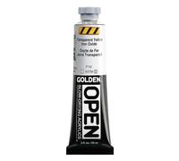 Golden : Open : Slow Drying Acrylic Paint : 59ml : Transparent Yellow Iron Oxide III