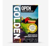 Golden : Open : Slow Drying Acrylic Paint : Landscape Set : 7 x 22ml