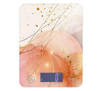 Golden Orange Marble Stone Baking food scale mini 11lb/0.18oz, 5kg/5g digital cooking scale with 4 unit for Soap Making roasting Keto (Batteries not Included)
