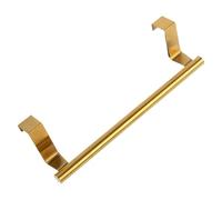 Golden Over Door Towel Holder Rack Bathroom Rail Cupboard Hanger Kitchen Hook Bathroom Hardware Towel Bars Home Improvement,Golden,23.5