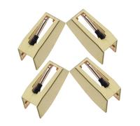 Golden Phonograph Needle Cartridge 4pcs Abs Aluminum Spare