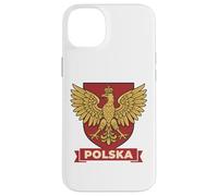 Golden Polish Eagle Vintage Emblem Case for iPhone 14 Plus