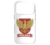 Golden Polish Eagle Vintage Emblem Case for iPhone 17 Pro