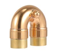 Golden Premium Copper Trumpet Elbow Tube Assembly For Replacement Accessories Compacts Tuning Slide
