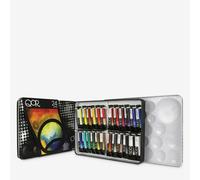 Golden : Qor : Watercolour Paint : Introductory Set of 24 Colours : 5ml Tubes