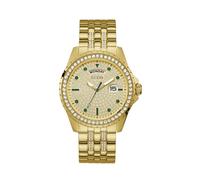Golden Quartz Analog Women's Watch - female - Guess - Watches - Yellow - ONE SIZE - Accessories ONE SIZE