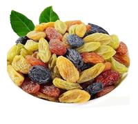 Golden Raisins, Tri Colored, 500g | Big Fruit Green Grapes Seedless, No Added Sugar, Vegan