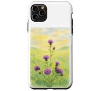 Golden Ratio Bloom: Thistle in Harmony Case for iPhone 11 Pro Max