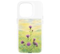 Golden Ratio Bloom: Thistle in Harmony Case for iPhone 15 Pro