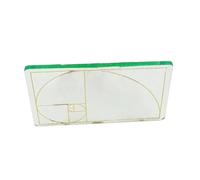 Golden Ratio Viewfinder - Acrylic Painting View Tool | Ratio Composition Finder | Clear Golden Section Viewer | Artist Rule of Thirds View Tool for Photography Painting Sketching and Drawing