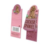 Golden Red Cocker Spaniel Magnetic Bookmark