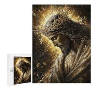 Golden Religious Iconography-2 Puzzle 1000 Teile Schwer Puzzle Spielzeug Lernspiel Impossible Herausforderungsspielzeug Für Erwachsene Kinder 500 PCS