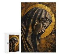 Golden Religious Iconography-3 Puzzle 1000 Teile Schwer Puzzle Spielzeug Lernspiel Impossible Herausforderungsspielzeug Für Erwachsene Kinder 300 PCS