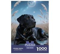 Golden Retriever 1000 Piece Jigsaw Puzzles for Adults And Kids Challenging Games Cute Pet Home Decoration Family Puzzle Game Birthday Gifts 70x50cm/1000pcs