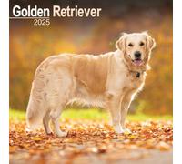 Golden Retriever 2025 Square Wall Calendar | Dog Breed Calendar