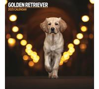 Golden Retriever 2025 Traditional Calendar
