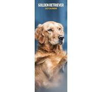 Golden Retriever 2027 Slim Calendar