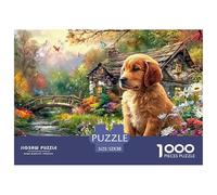 Golden Retriever (3)_2Engaging Jigsaw Puzzles for Adults A 1000-Piece (Advanced) Collection of Challenging Puzzle Games for Women And Men - An Ideal Activity for Adults And Young Adults Age 12 Years