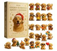Golden Retriever Advent Calendar 2025 Xmas Countdown Calendar for Dog Lovers
