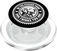 Golden Retriever - Be the person your dog thinks you are PopSockets PopGrip for MagSafe