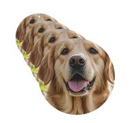 Golden Retriever Car Air Freshener Cards for Women Men 4 Pack Cute Car Accessories Long Lasting Scent Car Diffuser Hanging Auto Aromatherapy Tablets Car Fresheners Gifts