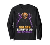Golden Retriever Dad But Spookier Long Sleeve T-Shirt