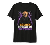 Golden Retriever Dad But Spookier Premium T-Shirt