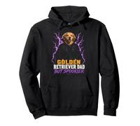 Golden Retriever Dad But Spookier Pullover Hoodie