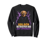 Golden Retriever Dad But Spookier Sweatshirt