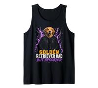 Golden Retriever Dad But Spookier Tank Top