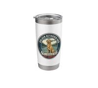 Golden Retriever Dad Like A Regular Dad But Cooler Dog Dad Stainless Steel Insulated Tumbler
