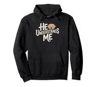 Golden Retriever Dad Who Talks Dog Like Person Conversations Pullover Hoodie