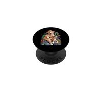 Golden Retriever Decor Dog Playing Bingo Golden Retriever PopSockets Adhesive PopGrip