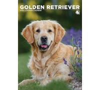 Golden Retriever Dog 2026 Calendar, A3, Wirobound, Full Colour
