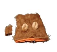 Golden Retriever Dog Cat Funny Cute Cute Wig Lion Head Hat