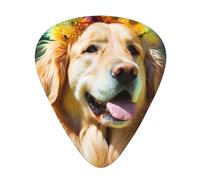 Golden Retriever Dog High-Quality, Wear-Resistant And Tough Guitar Picks Give You A Different Musical Experience